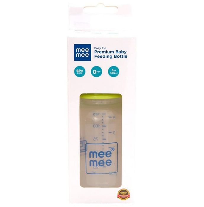 Mee Mee Eazy Flo Premium Baby Feeding Bottle Green