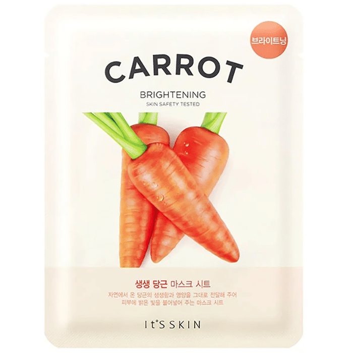 It's Skin Carrot Face Mask Sheet (20gm Each)