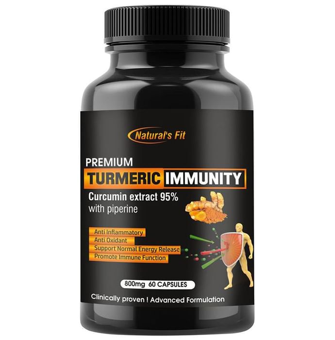 Natural's Fit Premium Turmeric Immunity Capsule