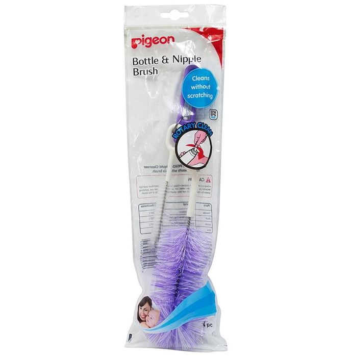 Pigeon Bottle and Nipple Brush Blue