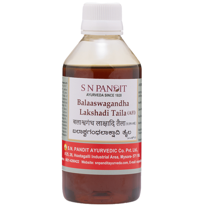 S N Pandit Ayurveda Balaaswagandha Lakshadi Taila