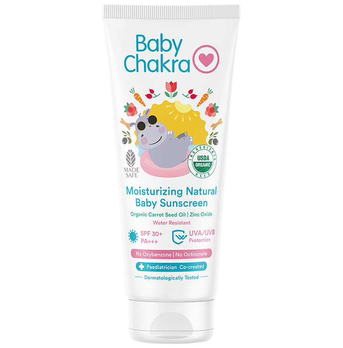 Baby Chakra Moisturizing Natural Baby Sunscreen SPF 30+