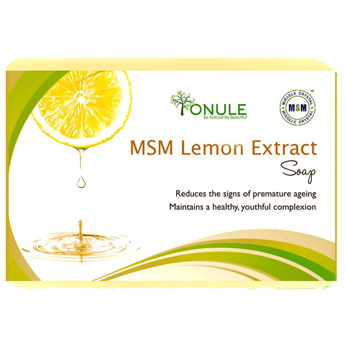 Ionule MSM Lemon Extract Soap