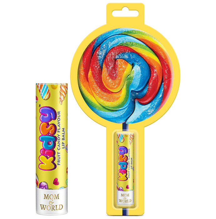 Mom & World Kidsy Lip Balm Fruit Candy