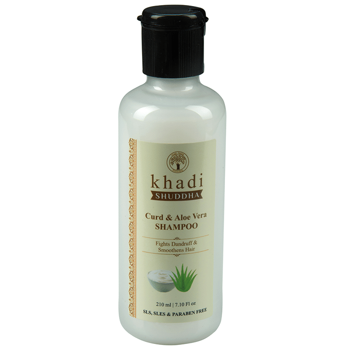 Khadi Shuddha Curd & Aloe Vera Shampoo