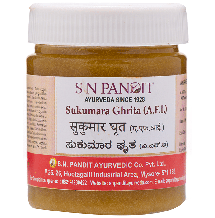 S N Pandit Ayurveda Sukumara Ghrita