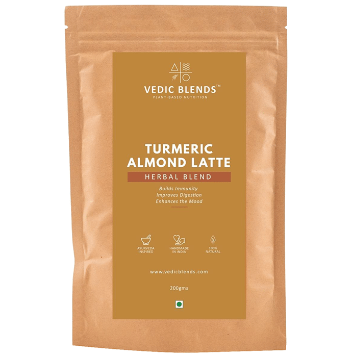 Vedic Blends Turmeric Almond Latte