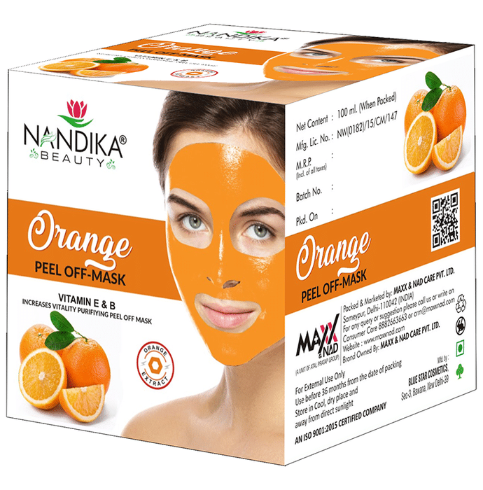 Nandika Beauty Orange Peel Off-Mask