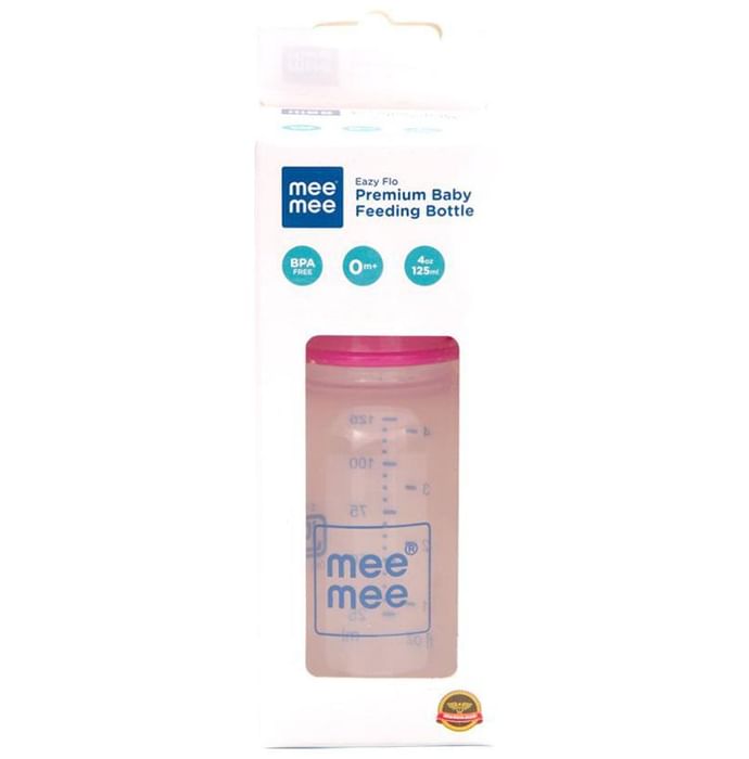 Mee Mee Eazy Flo Premium Baby Feeding Bottle Pink