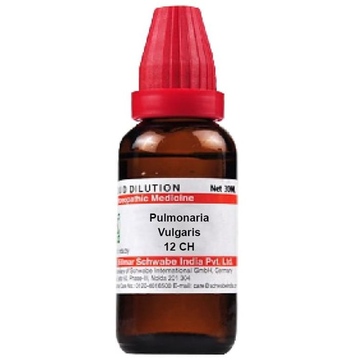 Dr Willmar Schwabe India Pulmonaria Vulgaris Dilution 12 CH