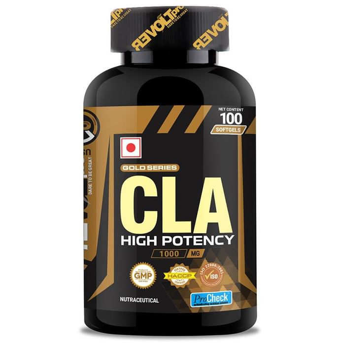 Revoltpro CLA High Potency 1000mg Softgels