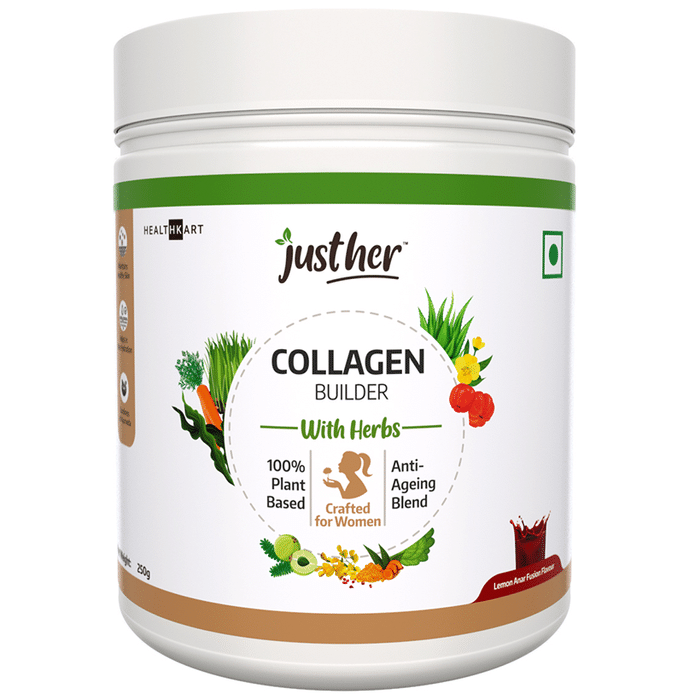 JustHer Lemon Anar Fusion Collagen Builder with Herbs