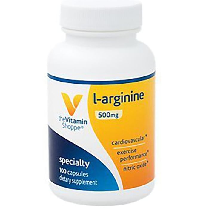 The Vitamin Shoppe L-Arginine 500mg Capsule