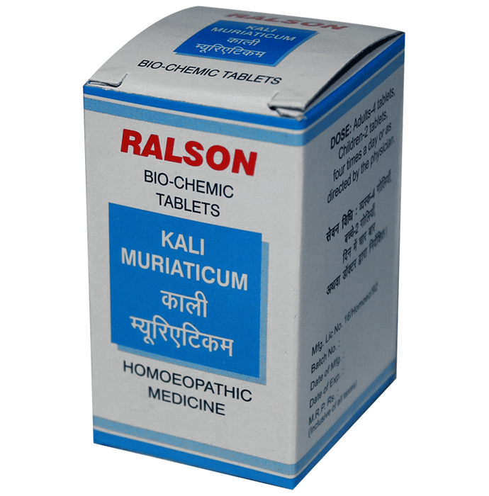 Ralson Remedies Kali Muriaticum Biochemic Tablet 12X