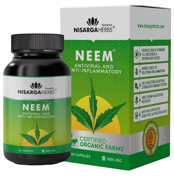 Nisarga Herbs Neem Veggie Caps