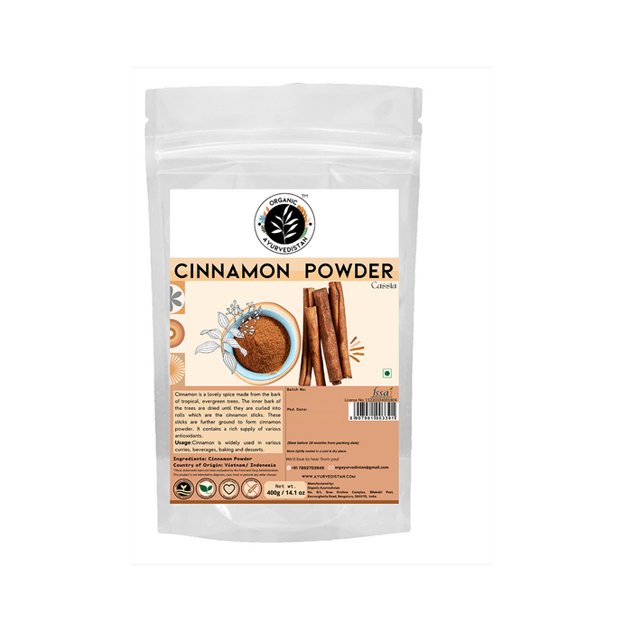 Organic Ayurvedistan Cassia Cinnamon Powder