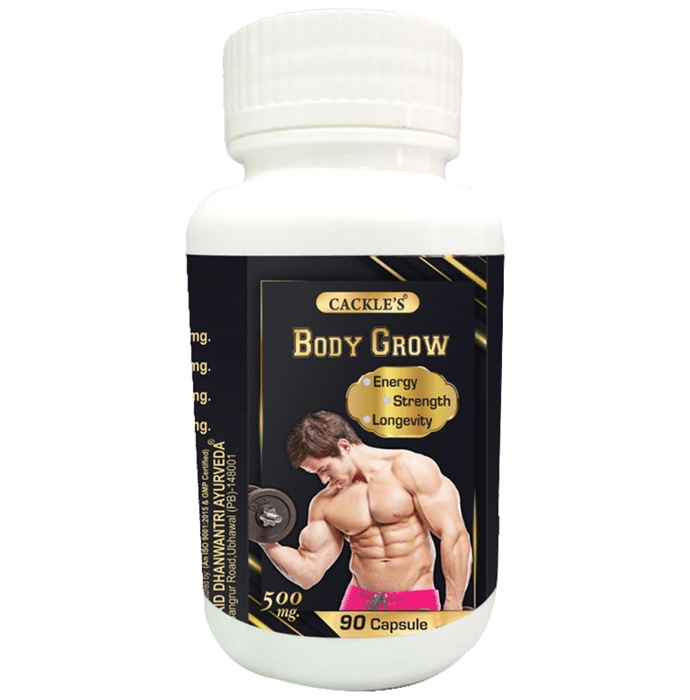 Cackle's Body Grow 500mg Capsule