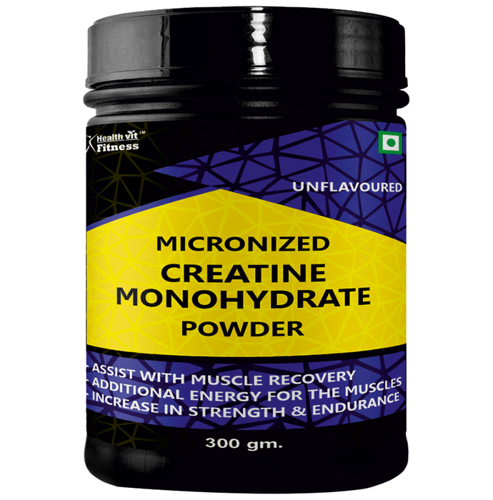 HealthVit Micronized Creatine Monohydrate Powder