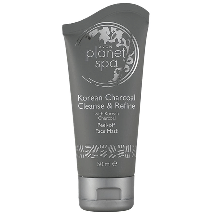Avon Planet Spa Korean Charcoal Cleanse & Refine Peel-Off Face Mask