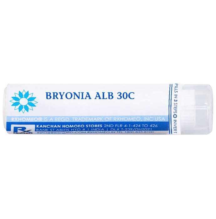Rxhomeo Bryonia Alba 30C Pellets