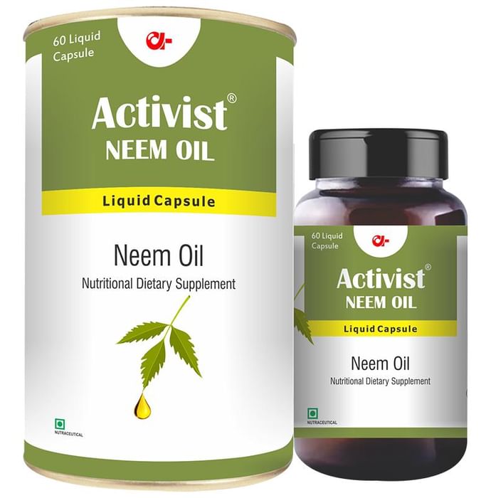 Activist Neem Oil Liquid Capsule