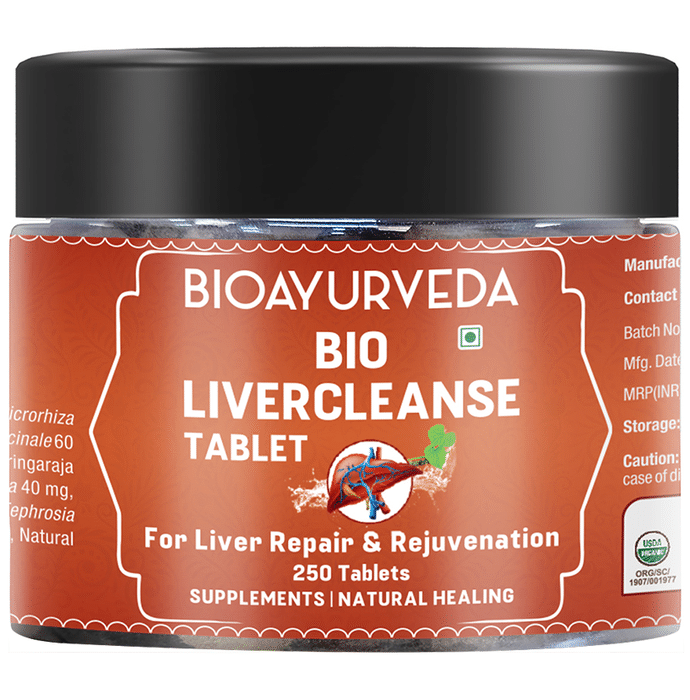 Bioayurveda Bio Livercleanse Tablet