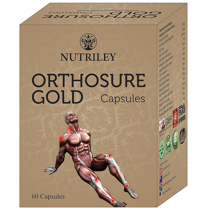 Nutriley CRD Ayurveda Orthosure Gold Capsule