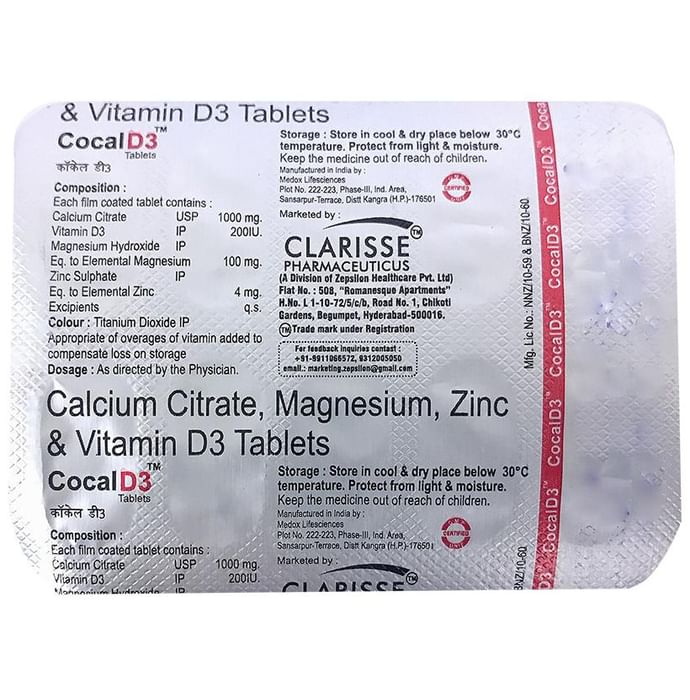 Cocal D3 Tablet