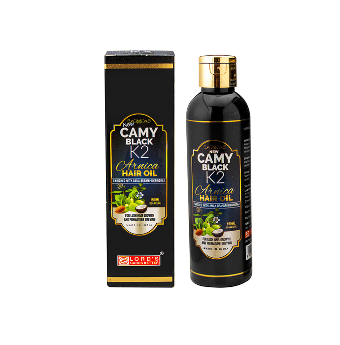 Lord's Camy Black K2 Arnica Hair Oil