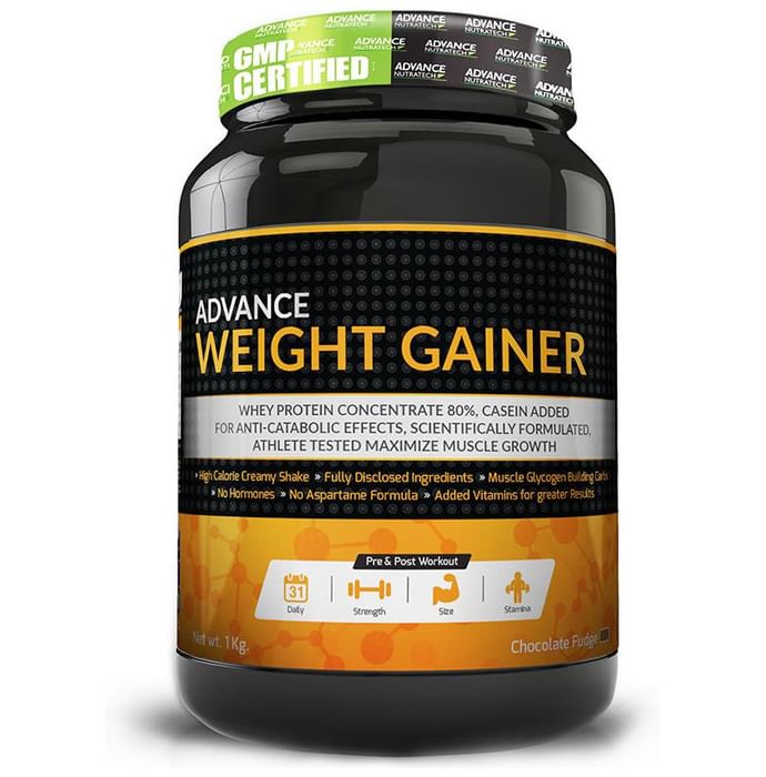 Advance Nutratech Weight Gainer Powder Chocolate Fudge