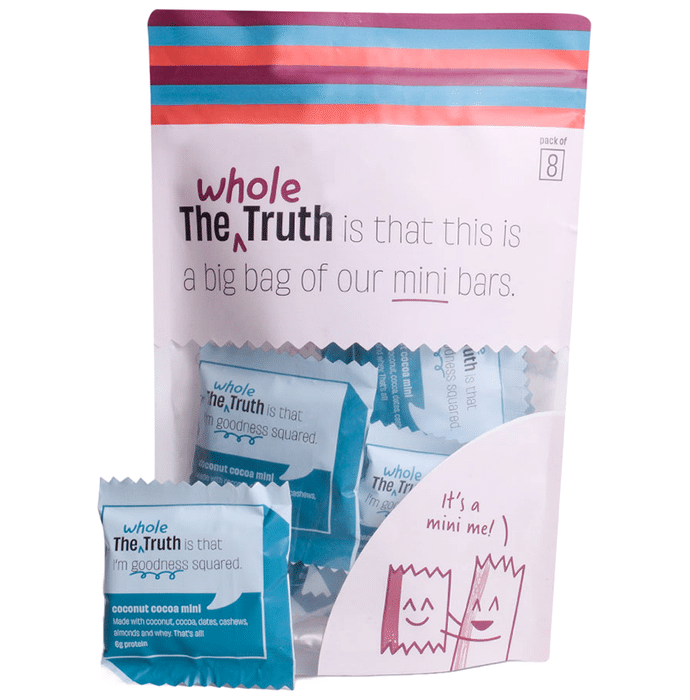 The Whole Truth Mini Protein Bar (27gm Each) Coconut Cocoa