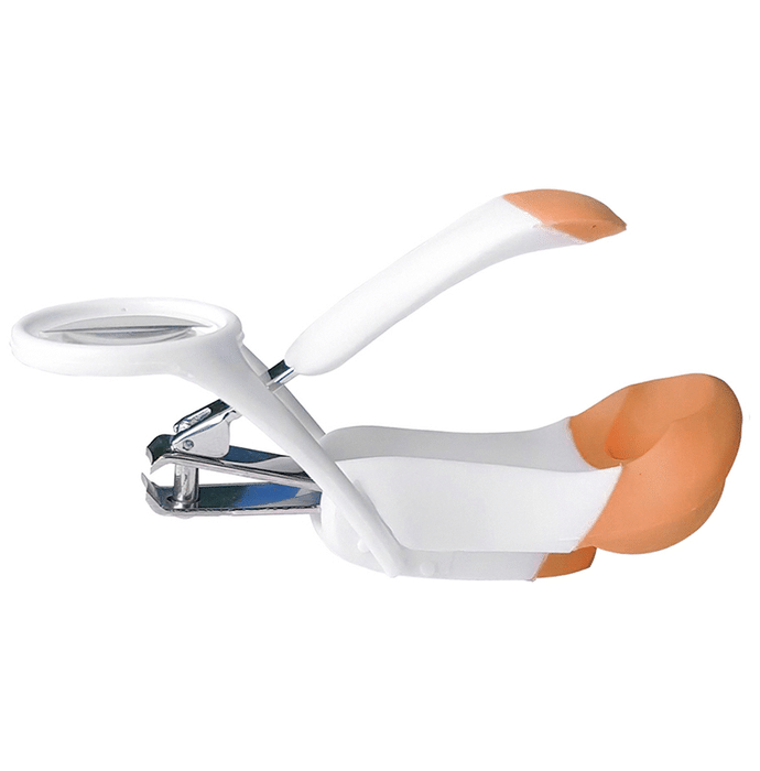 Baby Story Nail Cutter with Zoom Lens Orange