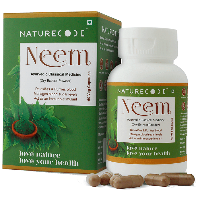 Nature Code Neem Veg Capsule
