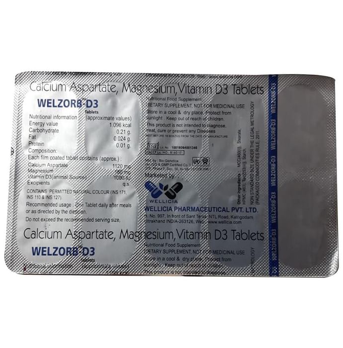 Welzorb-D3 Tablet