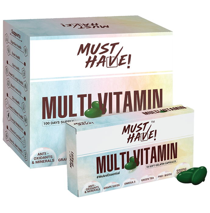 Must Have Multivitamin Soft Gelatin Capsule