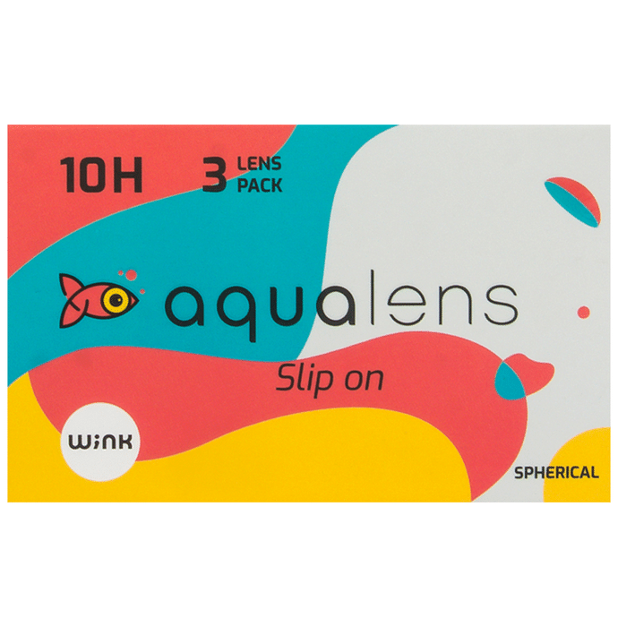 Aqualens 10H Contact Lens Optical Power -5 Transparent Spherical