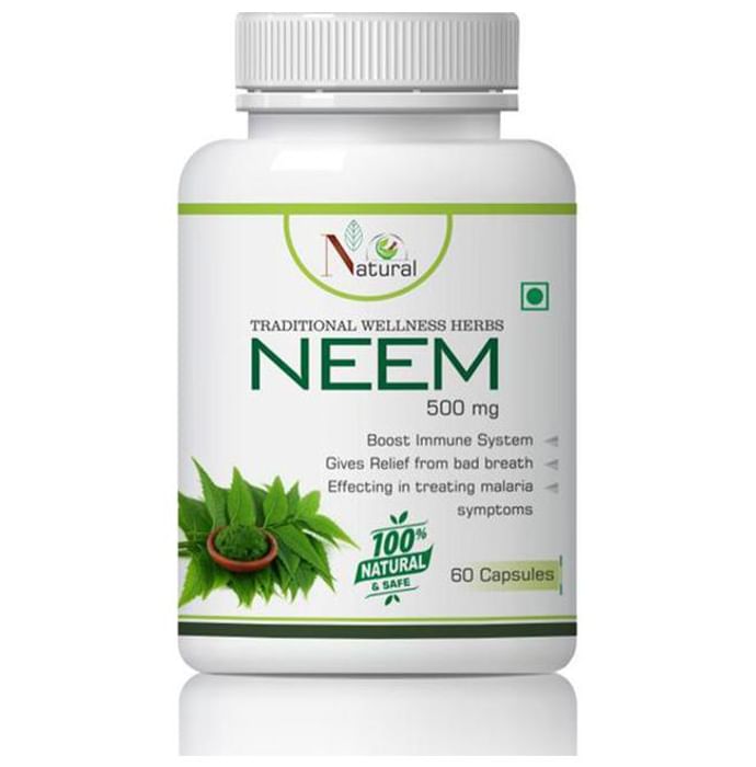Natural Neem 500mg Capsule