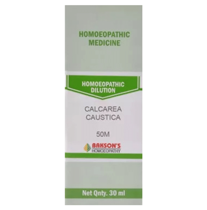 Bakson's Calcarea Caustica Dilution 50M