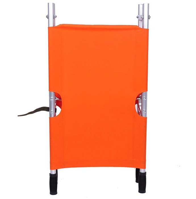 EASYCARE ECF002 Aluminium 2 Fold Stretcher for Medical & Hospital Orange