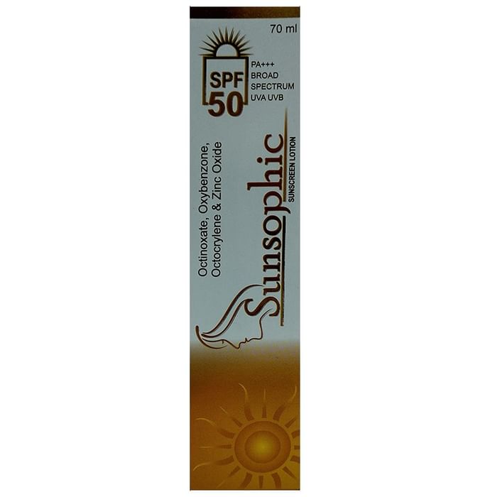 Sunsophic Sunscreen Lotion SPF 50 PA+++