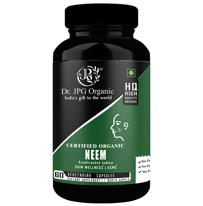 Dr. JPG Organic Neem Vegetarian Capsule
