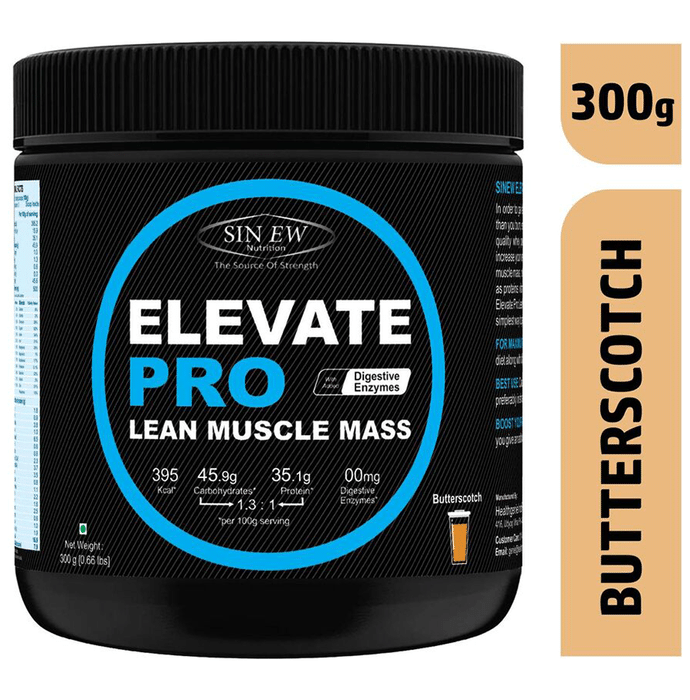 Sinew Nutrition Elevate Pro Lean Muscle Mass Butterscotch