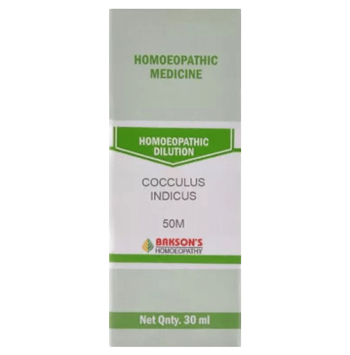 Bakson's Cocculus Indicus Dilution 50M