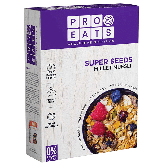 Pro Eats Super Seeds Millet Muesli