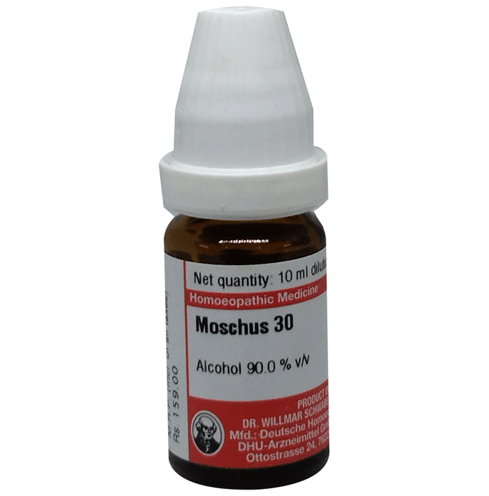 Dr Willmar Schwabe Germany Moschus Dilution 30
