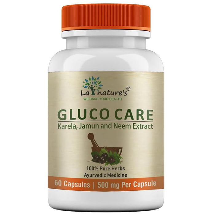 La Nature's Gluco Care 500mg Capsule