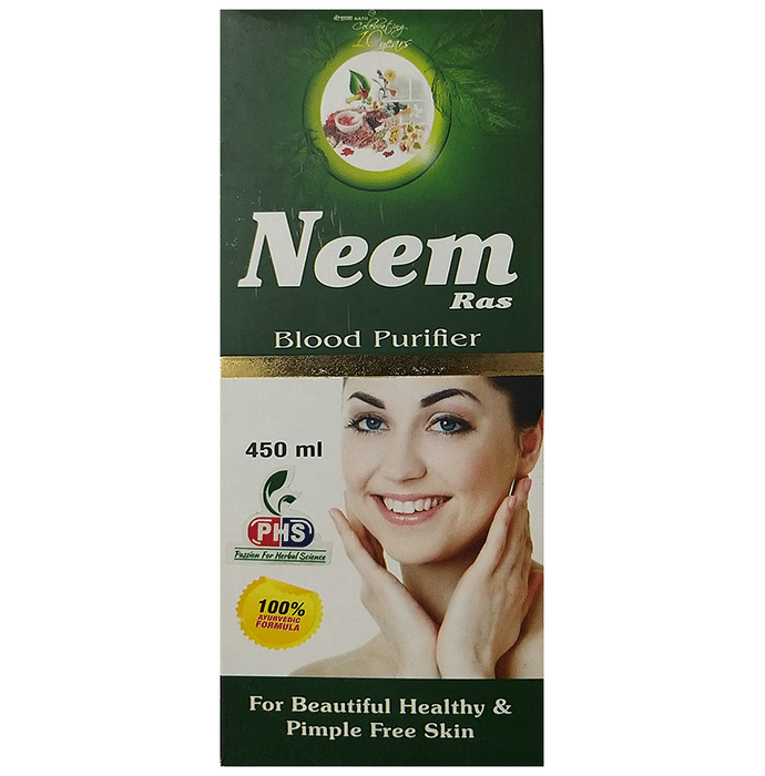 Shri Nath Neem Ras with Aloe Vera Gel 10gm Free