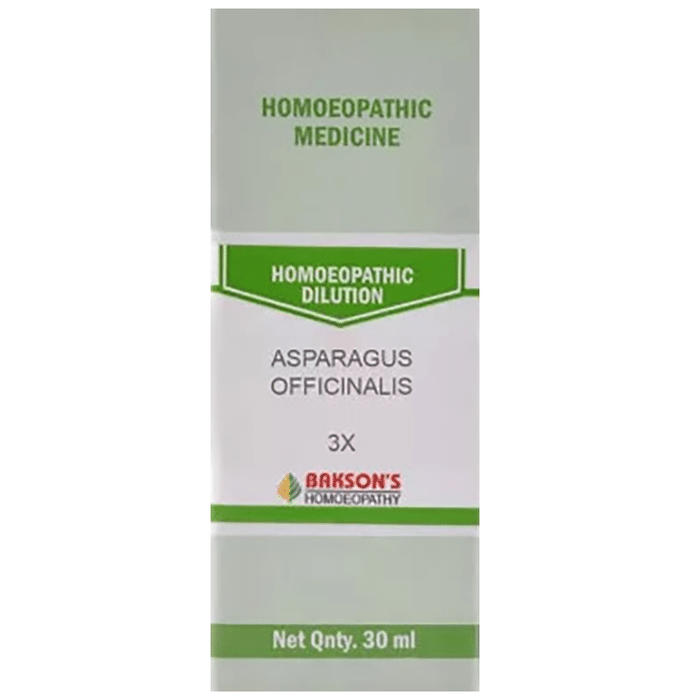 Bakson's Asparagus Officinalis Dilution 3X