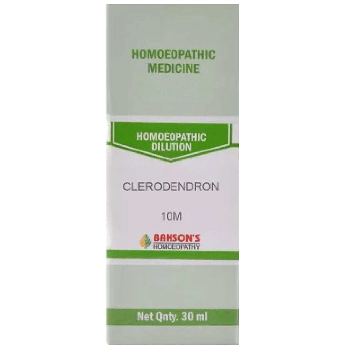 Bakson's Clerodendron Dilution 10M