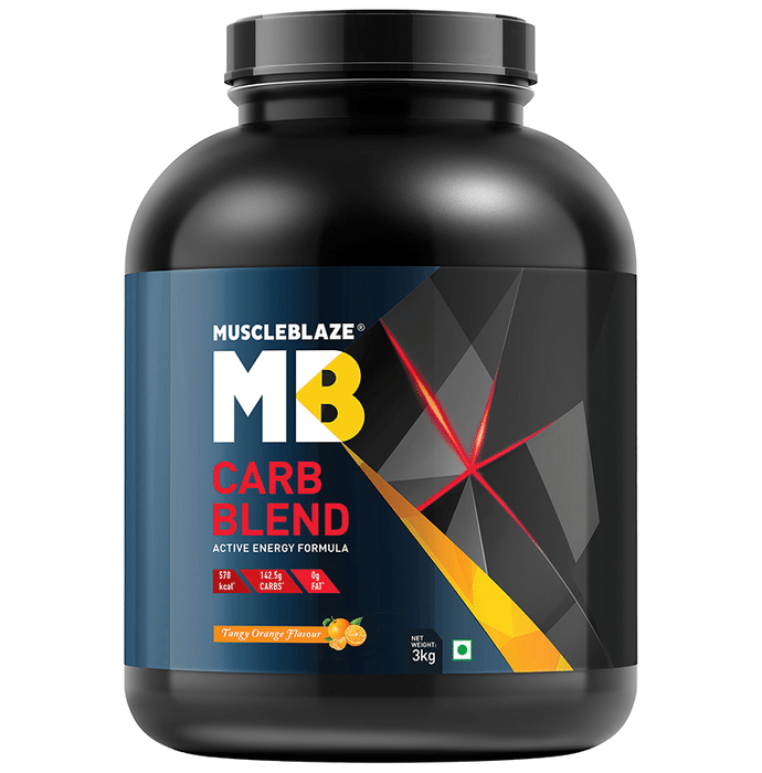 MuscleBlaze Carb Blend Tangy Orange